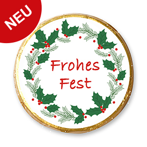 Frohes Fest - Chocotaler